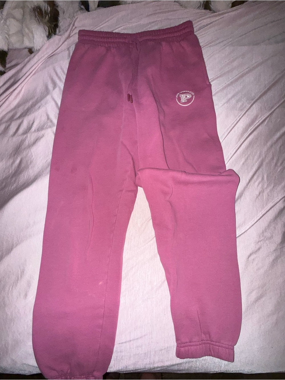 PINK Victoria's Secret Rose Pink Jogger Sweatpants